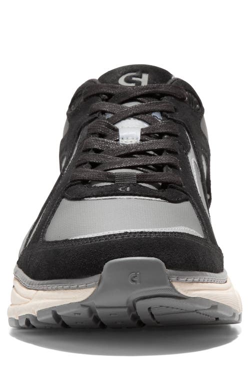 Cole Haan Grandpro Millenia Sneaker In Black/lava Smoke/ivory