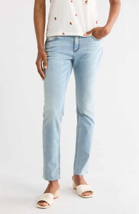 rag & bone Dre Low Rise Raw Hem Slim Boyfriend Jeans