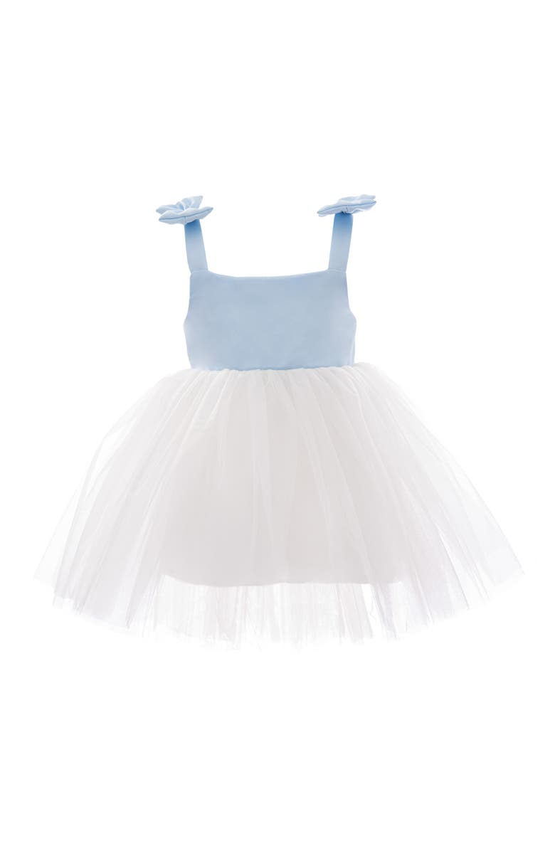 Mimi Tutu Bodice Dress with Tulle Skirt, Alternate, color, Light Blue