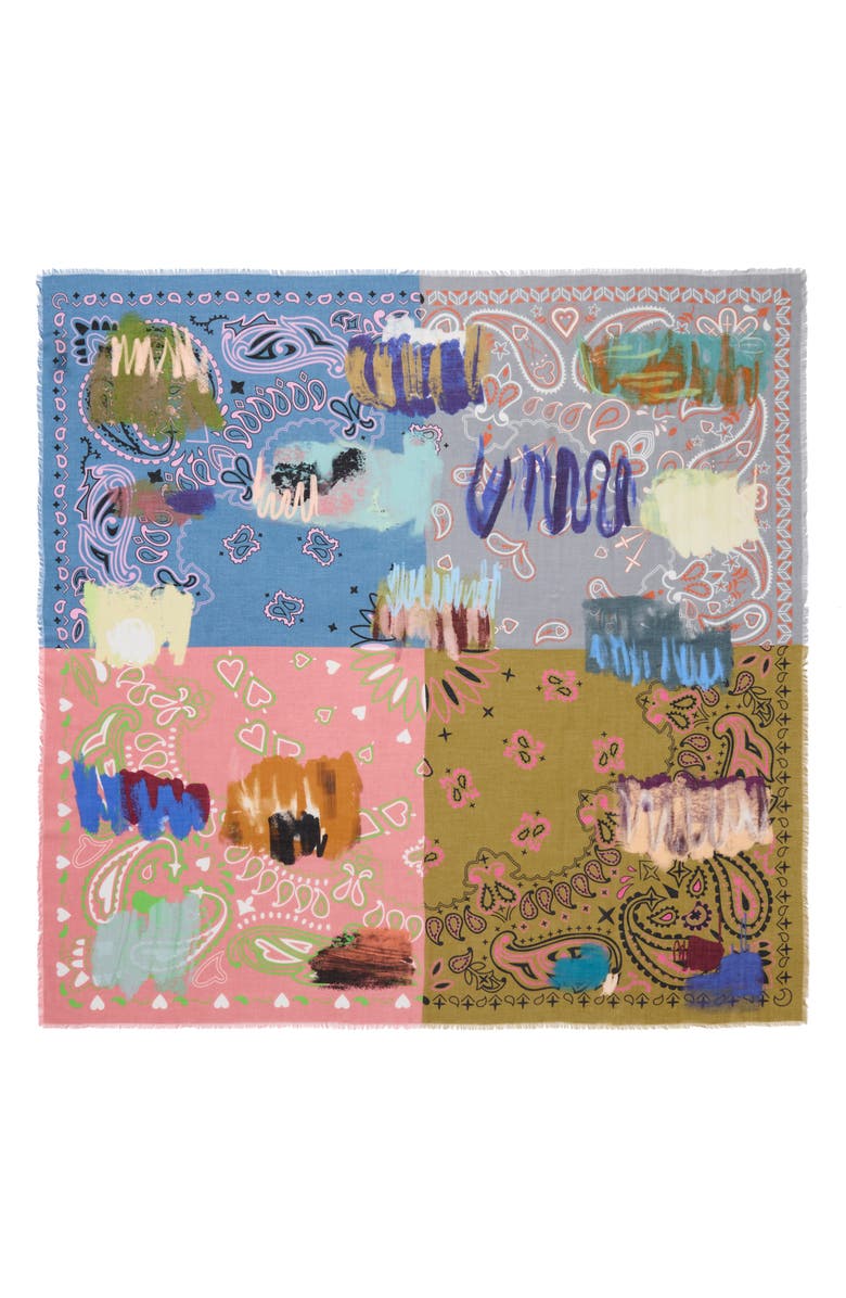 JANE CARR The Messy Square Scarf, Alternate, color,