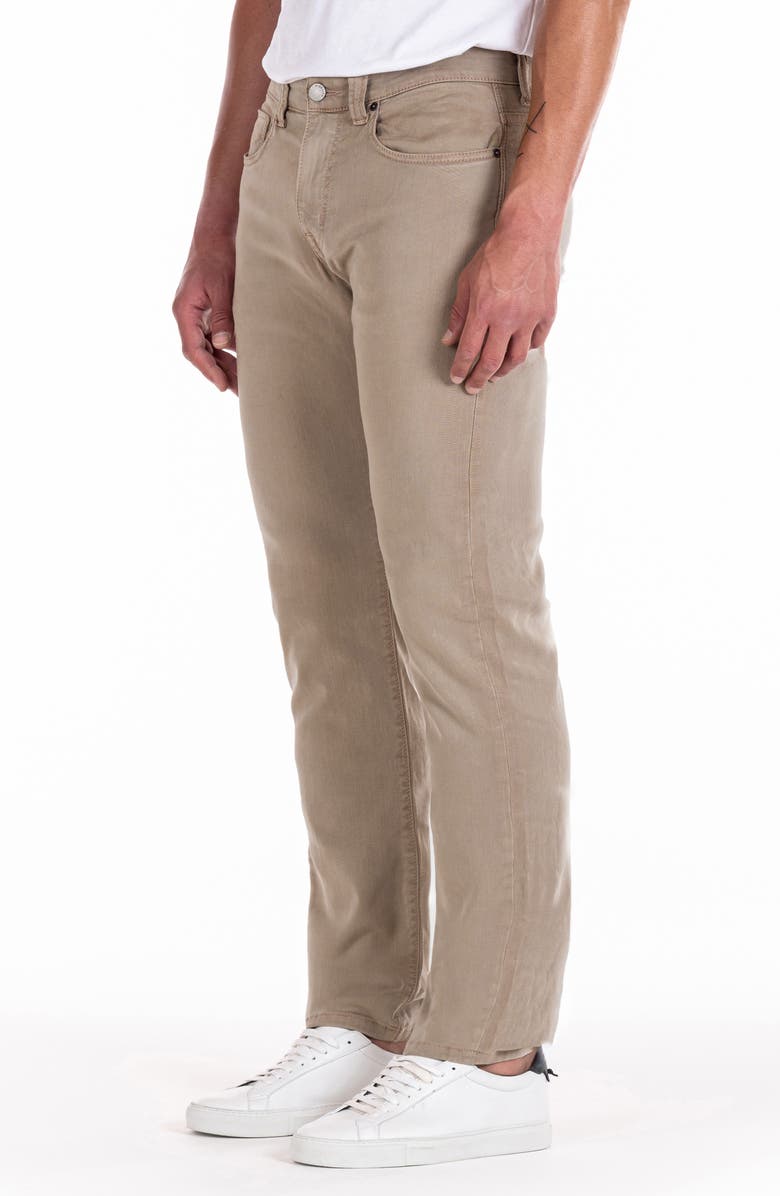 Fidelity Denim Jimmy Slim Straight Leg Jeans, Alternate, color, Latte