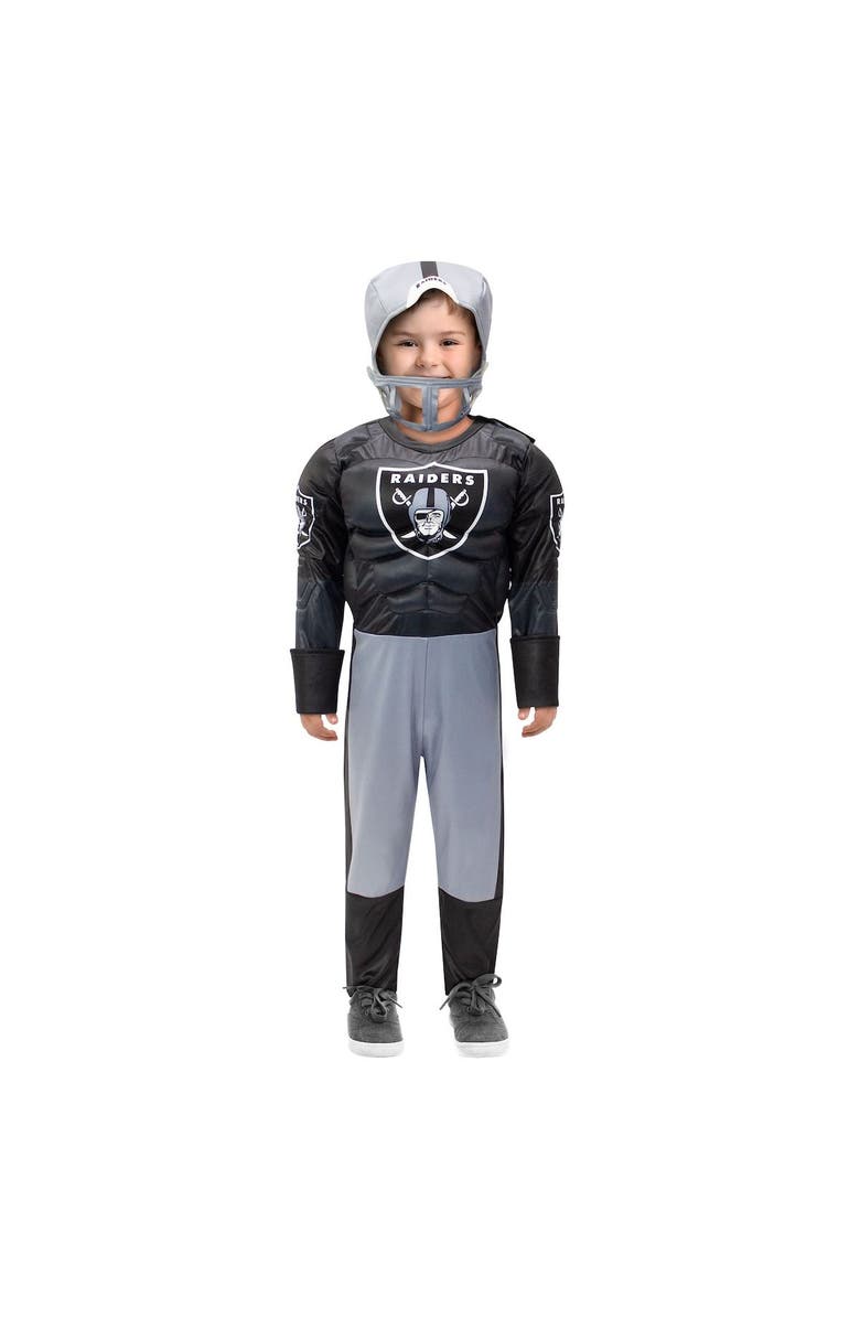 JERRY LEIGH Toddler Black Las Vegas Raiders Game Day Costume, Main, color,