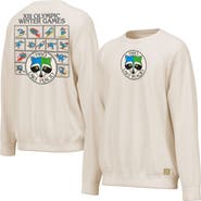 Outerstuff Men's Outerstuff  Cream Lake Placid 1980 Winter Olympics Events Sweatshirt