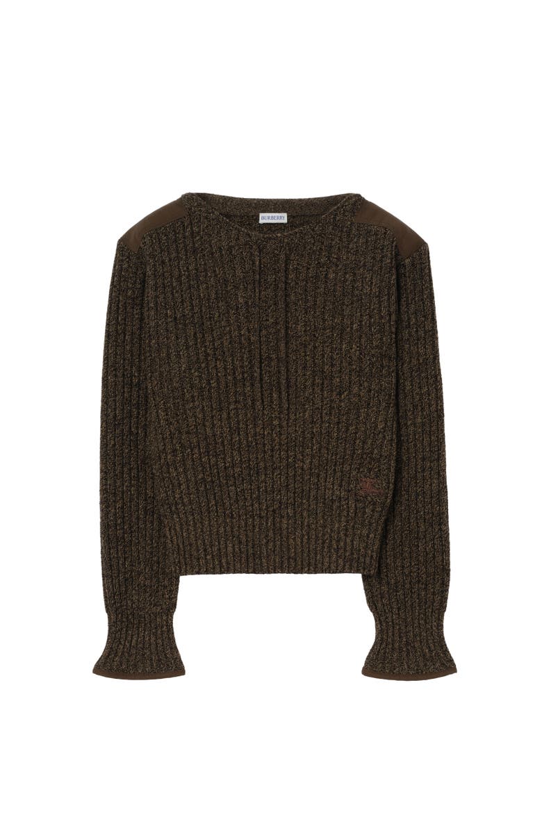 Burberry Wool Cashmere Sweater, Alternate, color, Juniper Green