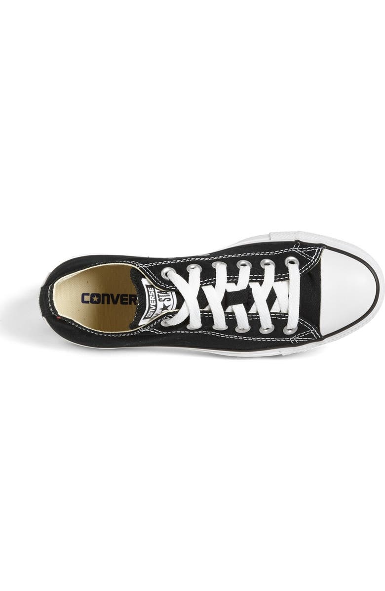 Converse Chuck Taylor<sup>®</sup> All Star<sup>®</sup> Low Top Sneaker, Alternate, color, Black