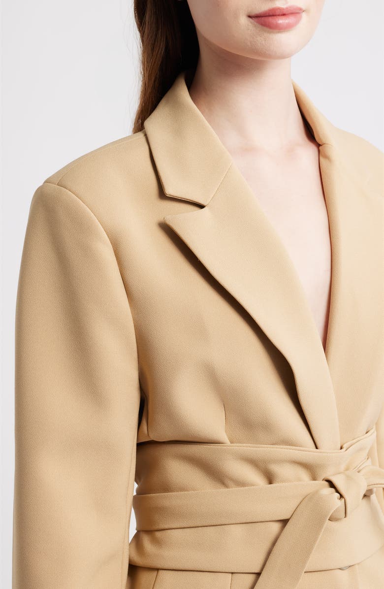 Odd Muse The Ultimate Muse Belted Blazer, Alternate, color, Camel
