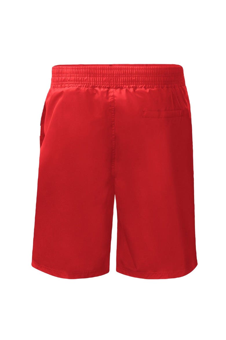 Men's G-III Sports by Carl Banks Red Los Angeles Angels Sea Wind Swim Shorts, Alternate, color, Red