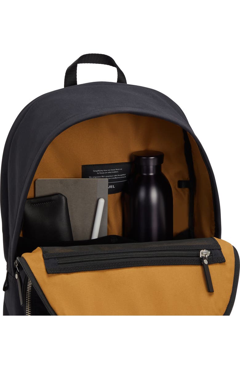 LOJEL SEMO Backpack Modern Commuter with Laptop Compartment, Alternate, color, Black