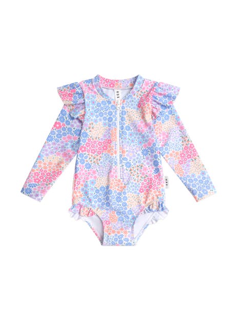 Frill Swimsuit Floral Bloom (Baby)
