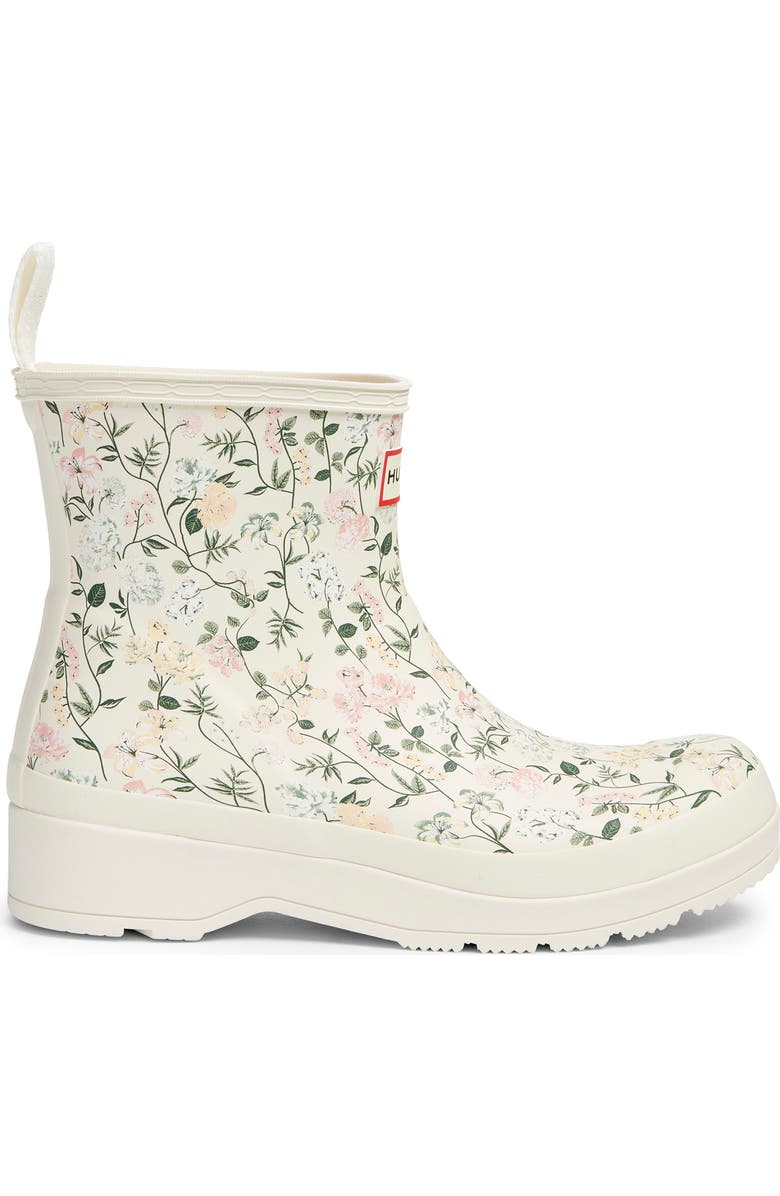 Hunter Original Play Waterproof Boot, Alternate, color, Cloud Dancer Multi