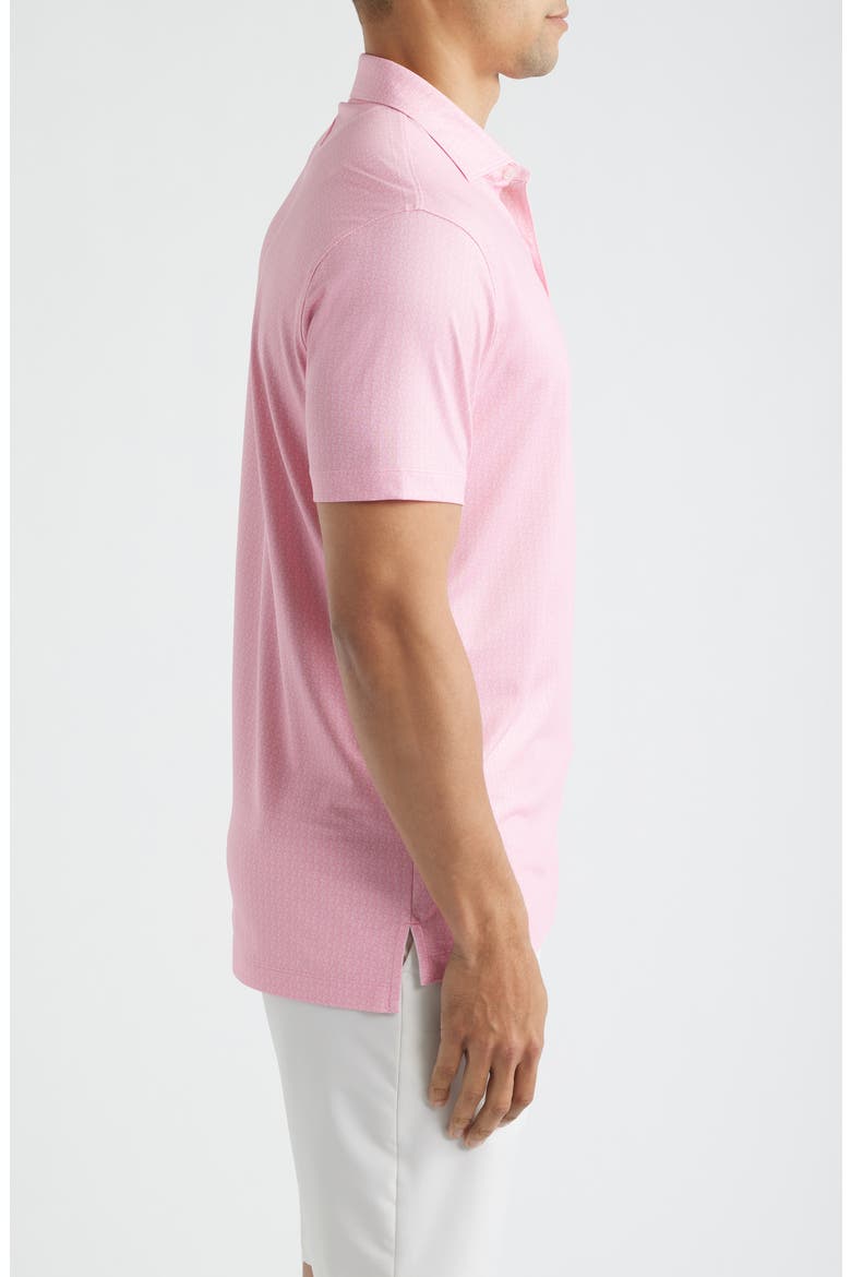 Shell Performance Jersey Polo, Alternate, color, PINK LEMONADE
