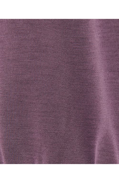 Sweaty Betty Sand Wash Cloud Weight Crop Hoodie In Purple