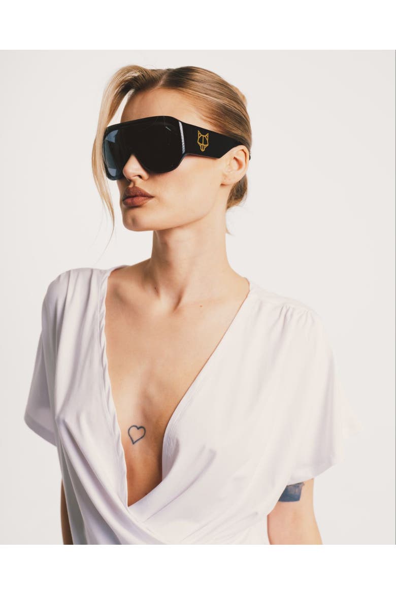Kim Sunglasses Sunglasses, Alternate, color, Black
