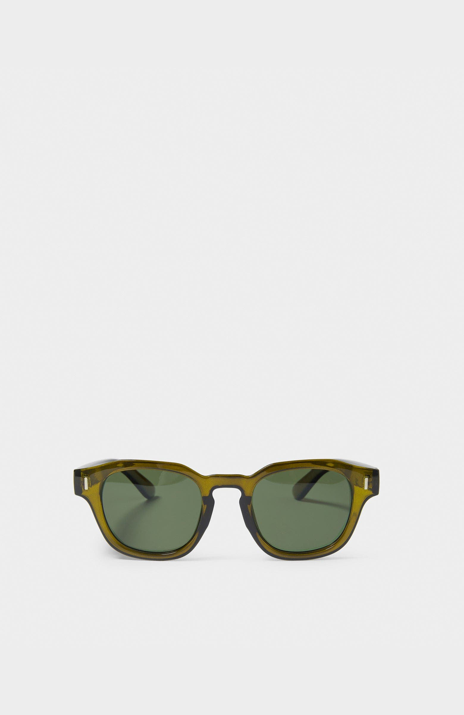 selected Olive Transparent Green