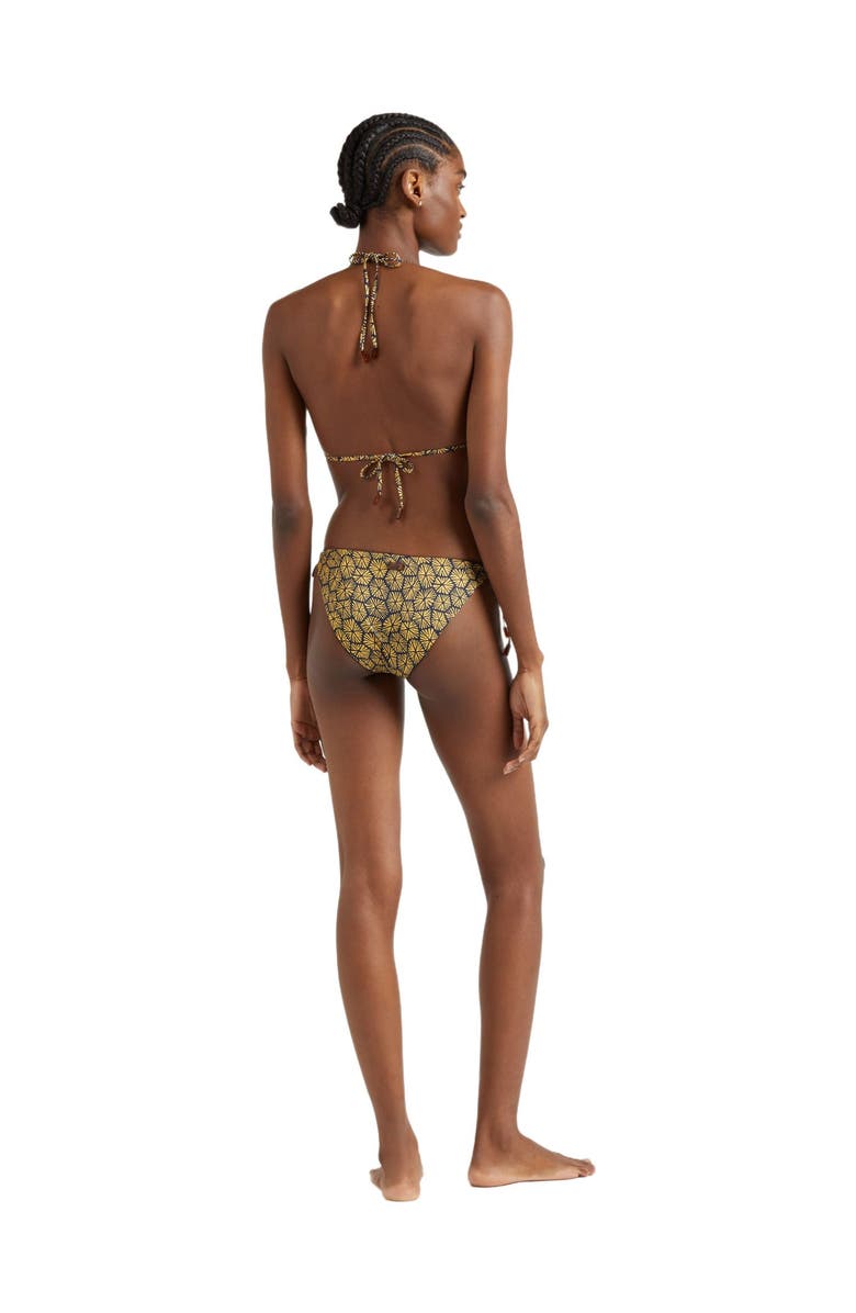 Vilebrequin Women's Carapaces Jersey Triangle Bikini Top, Alternate, color, Bleu Marine