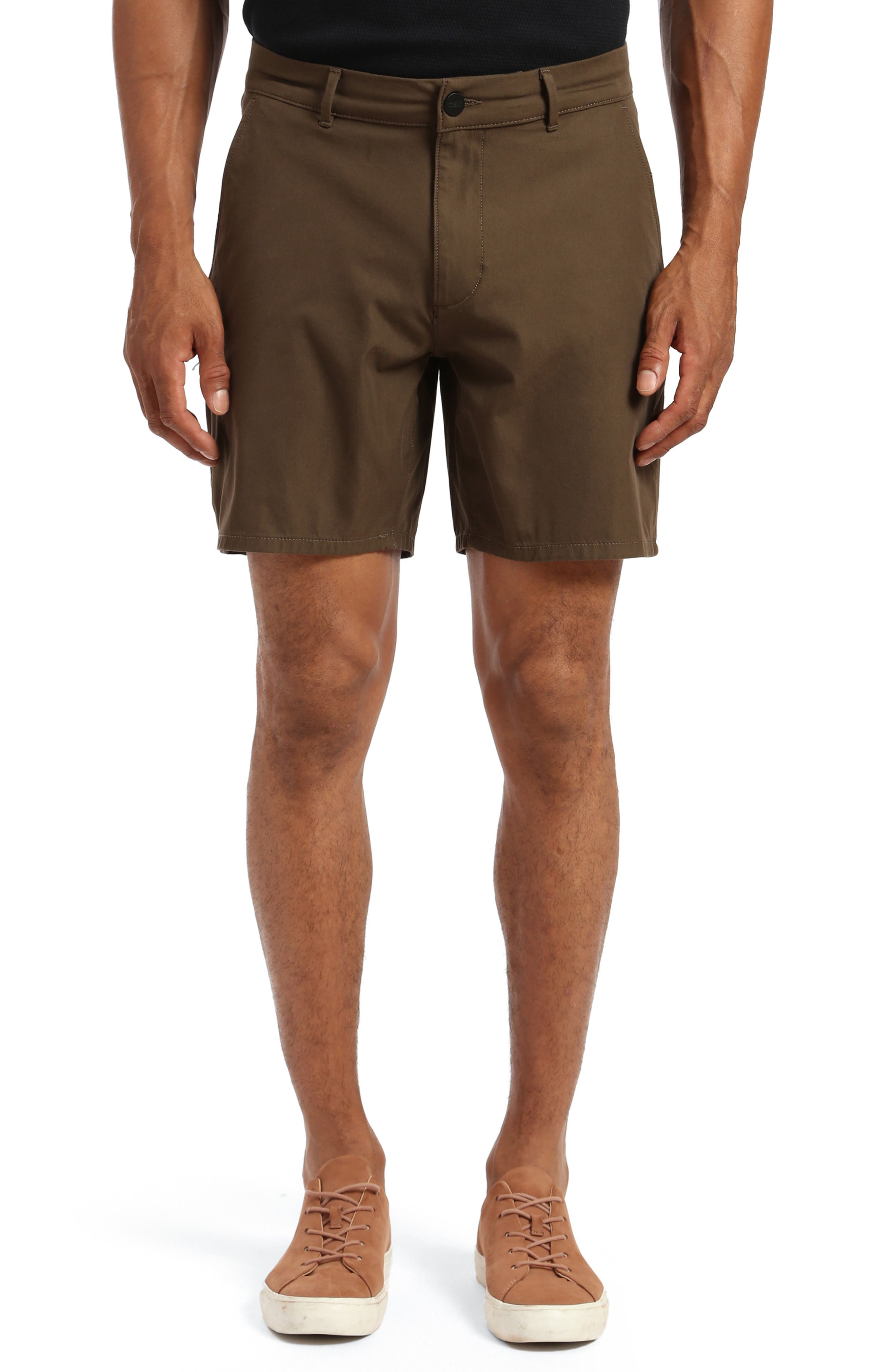 Mavi Jeans Daren Flat Front Stretch Cotton Shorts