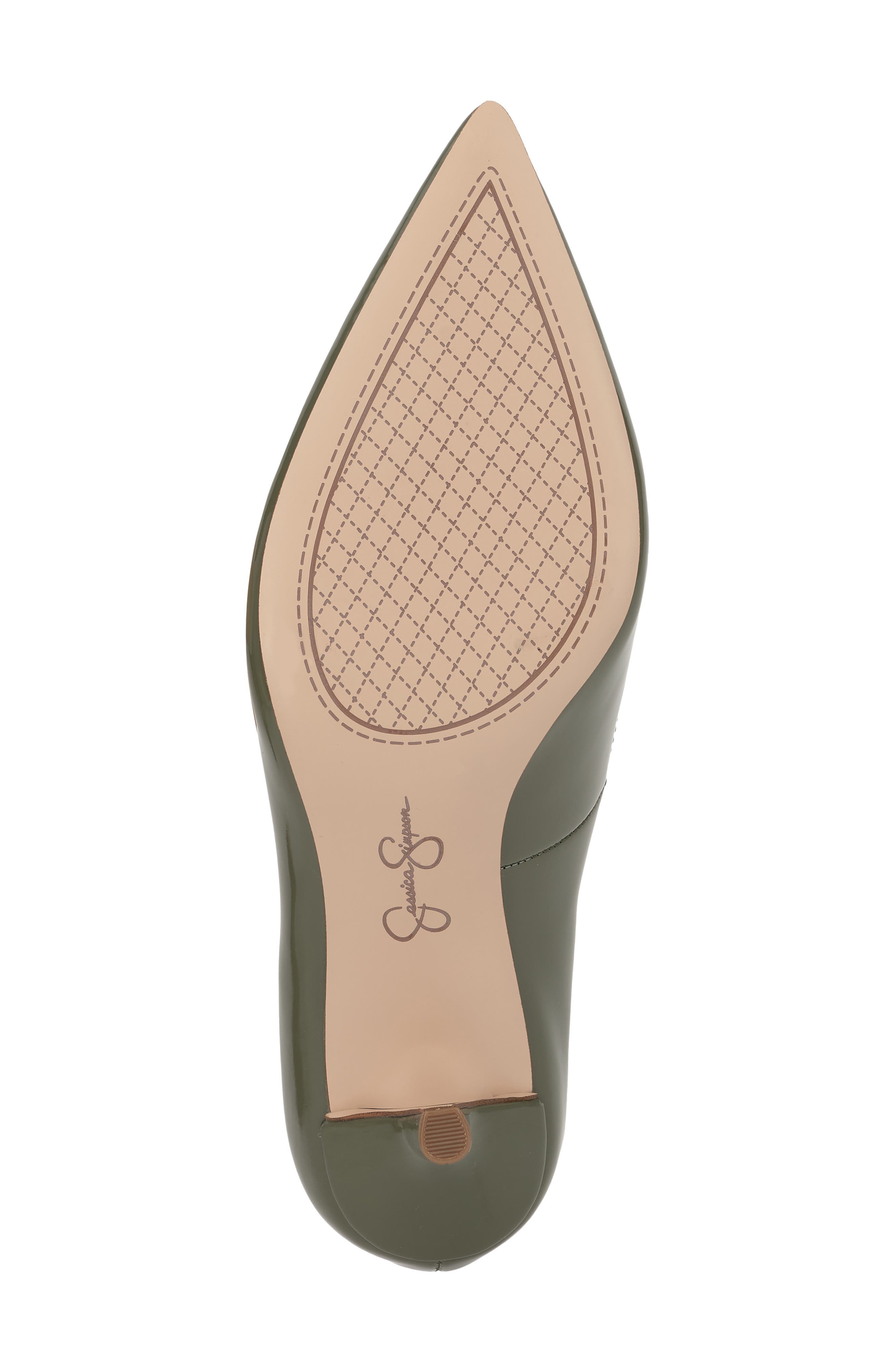 Voemi Pointed Toe Pump, Alternate, color, LIGHT MOSS GREEN