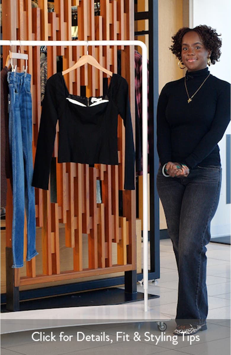 Whitley Square Neck Long Sleeve Shirt, sales video thumbnail