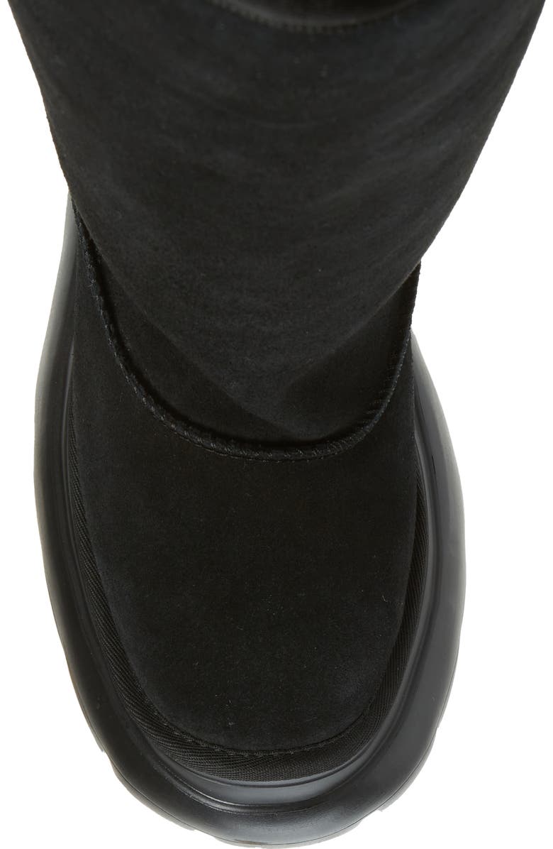 R13 Tall Chunky Genuine Shearling Lined Boot, Alternate, color,