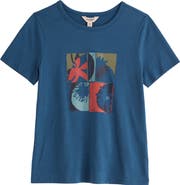 Seasalt Cornwall Printing Ink Organic Cotton Graphic T-Shirt