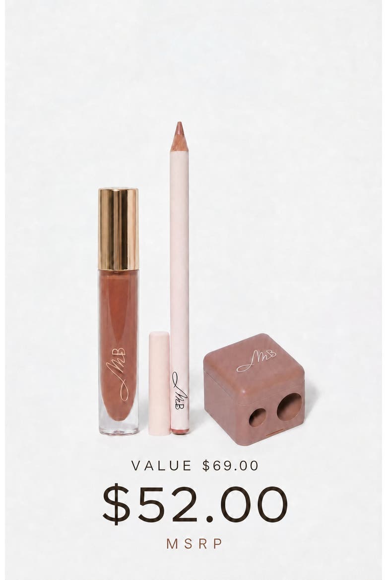 Lip Trio, Alternate, color, Nude