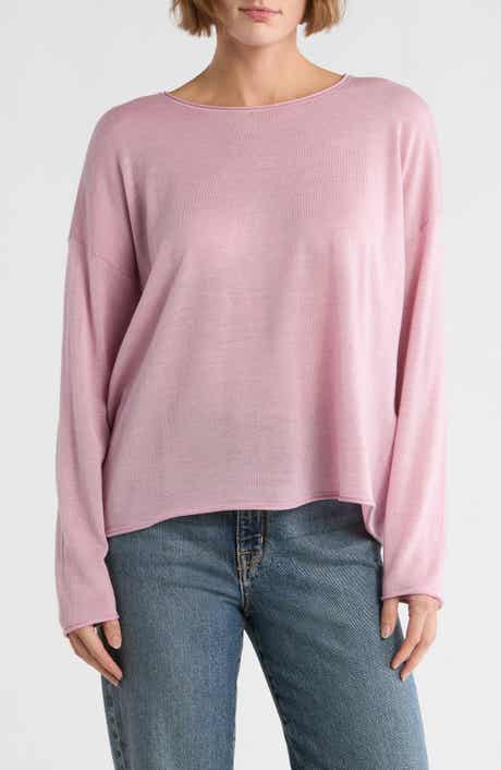 Eileen Fisher Crewneck Wool Sweater