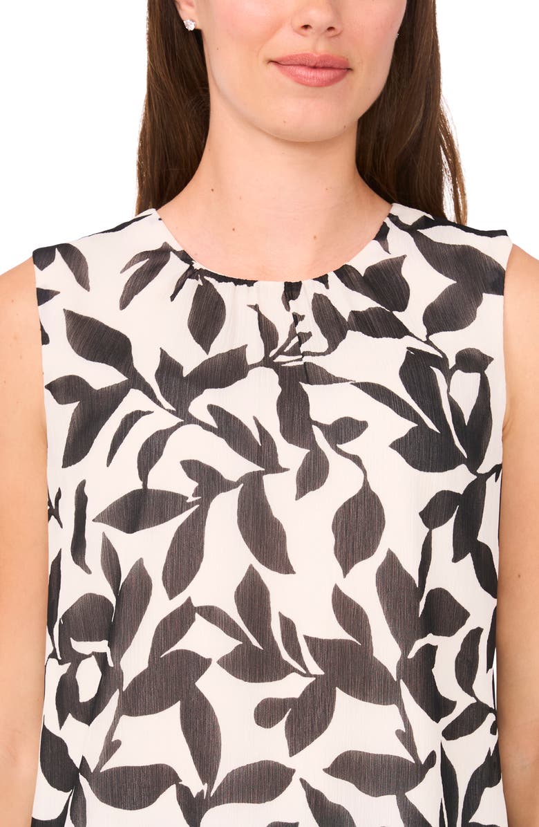 Halogen<sup>®</sup> Gathered Neck Sleeveless Shell, Alternate, color, New Ivory