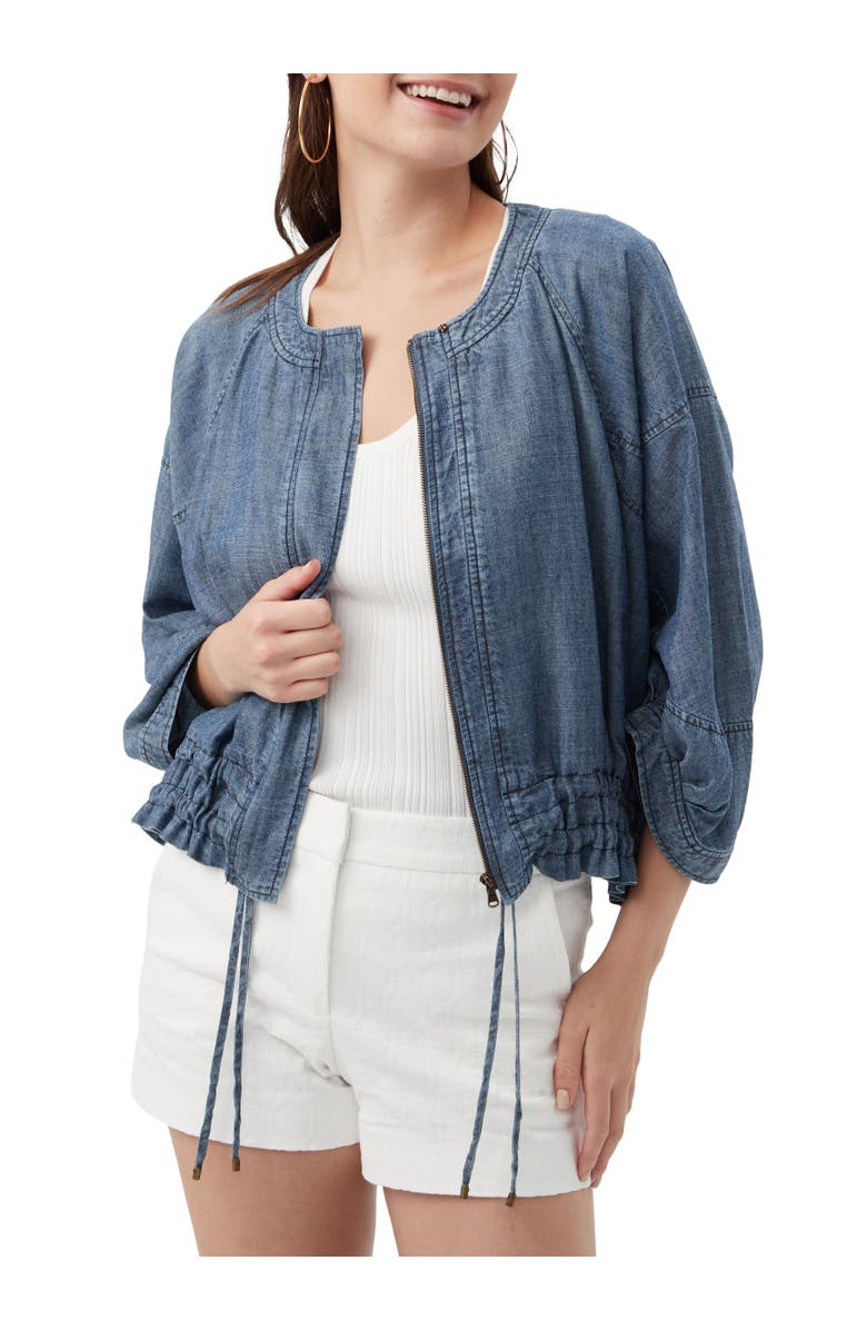 Trina Turk Prita Chambray Jacket, Main, color,