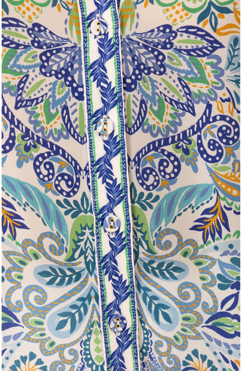 Hale Bob Waverly Silk Top, Alternate, color, 