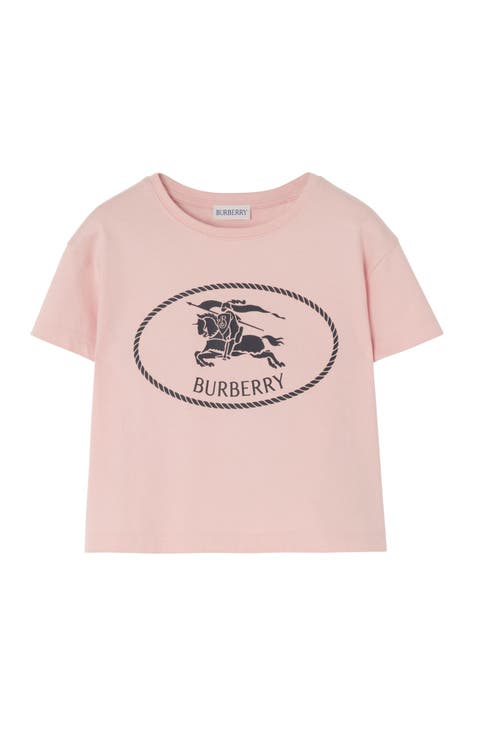 Knight Stamp Cotton T-shirt
