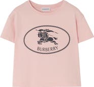 Burberry Knight Stamp Cotton T-shirt