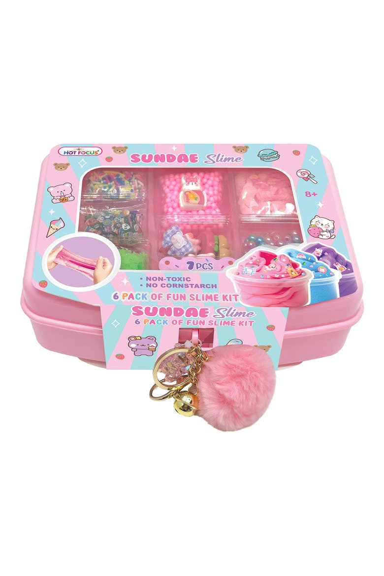 Kids' Sundae Slime Kit, Main, color, MULTI COLOR