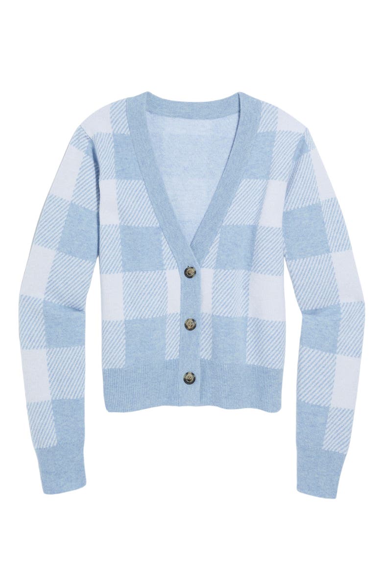 vineyard vines V-Neck Cashmere Cardigan, Alternate, color, Jake Blue