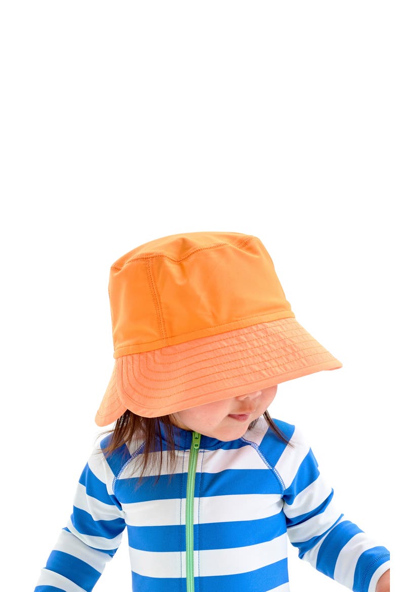 Baby Sun Hat, Alternate, color, Cantaloupe