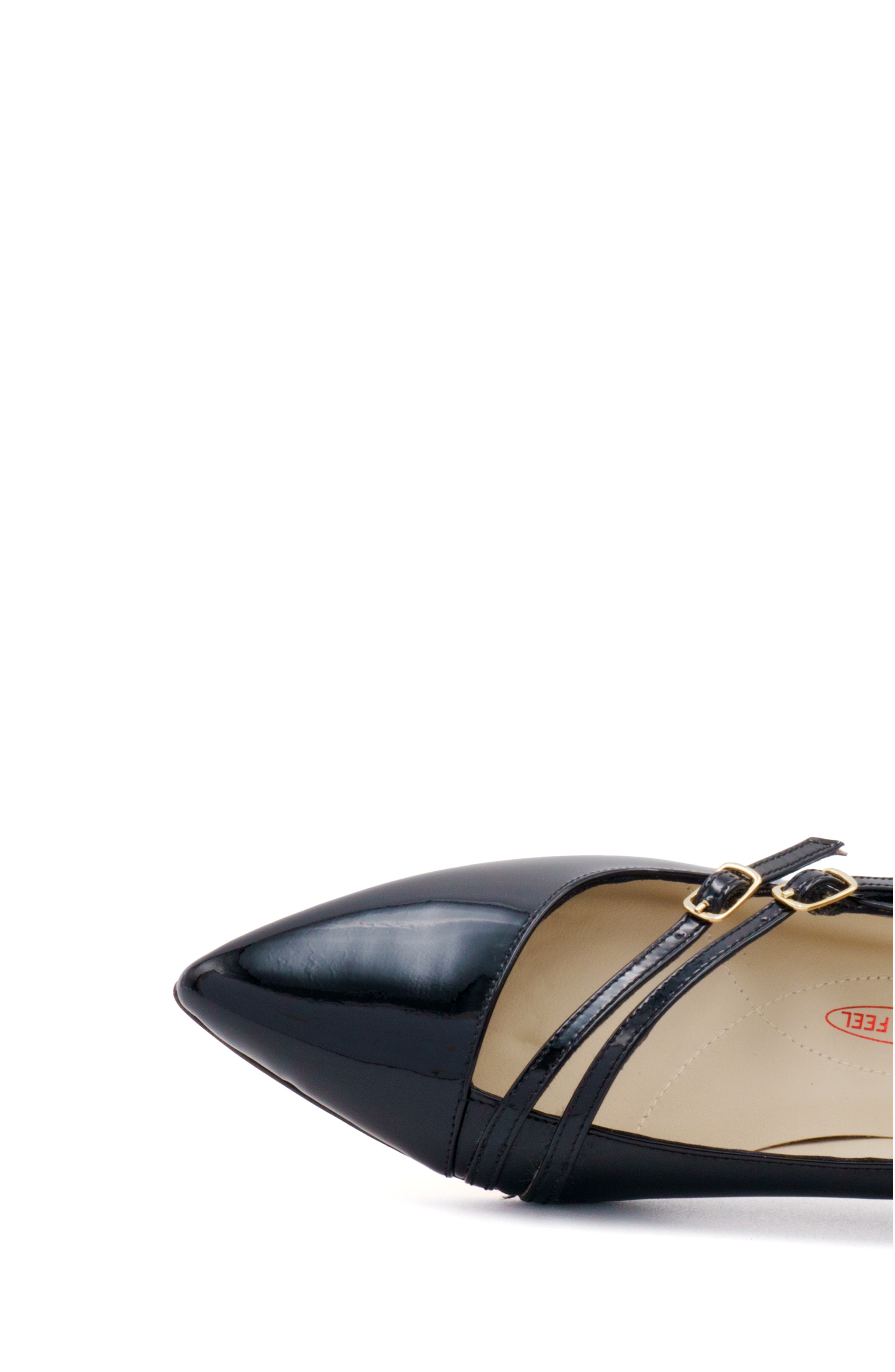 Amalfi by Rangoni Alfa Pointed Toe Kitten Heel Pump, Alternate, color, 