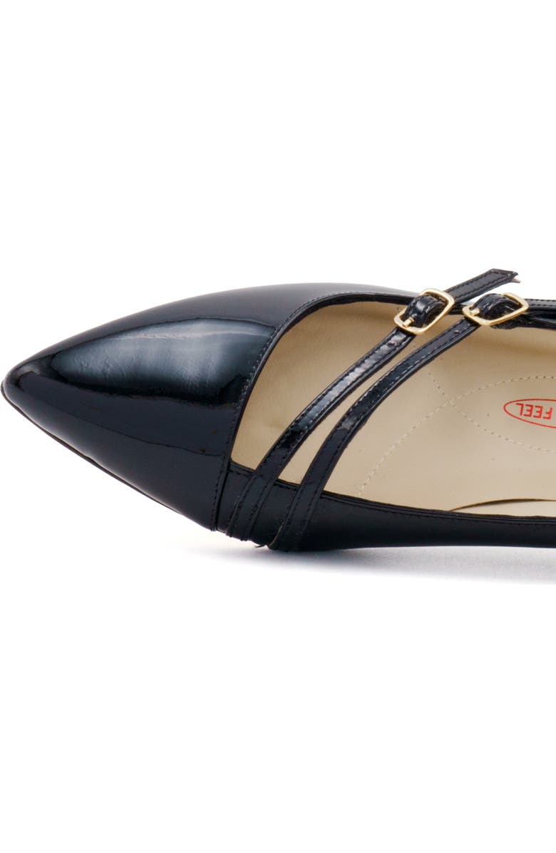 Amalfi by Rangoni Alfa Pointed Toe Kitten Heel Pump, Alternate, color,