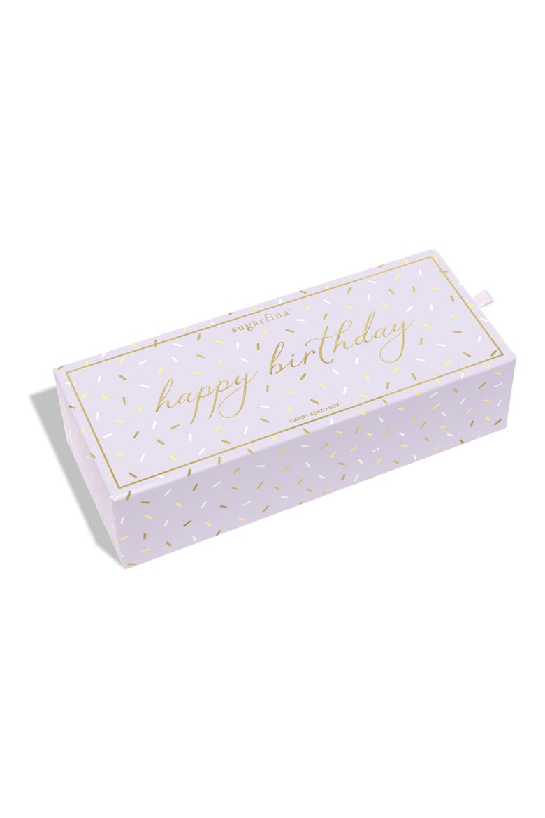 Happy Birthday Set of 3 Candy Bento Box, Alternate, color, NO COLOR