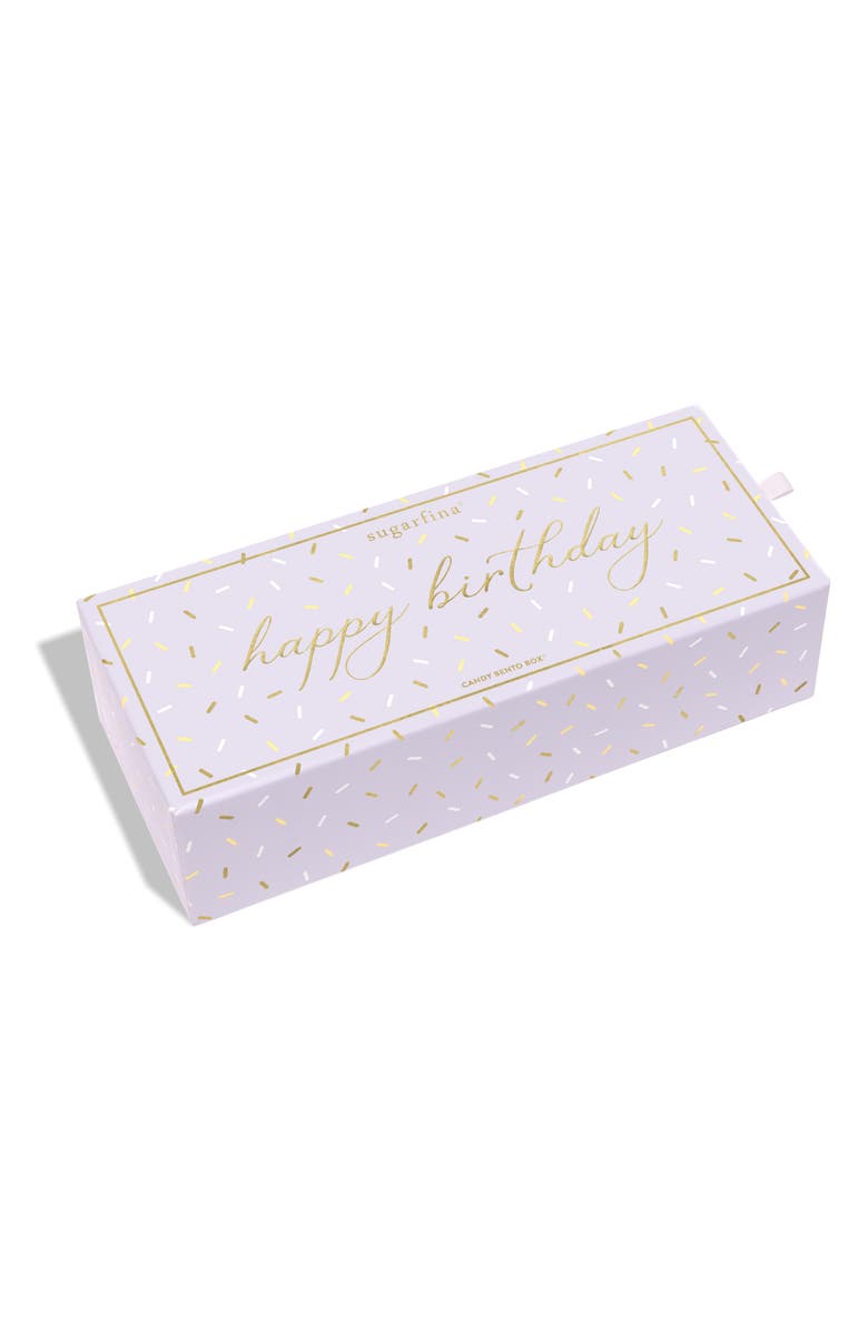 sugarfina Happy Birthday Set of 3 Candy Bento Box, Alternate, color,