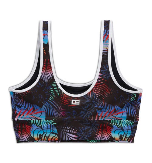 Tomboyx Straight Up Longline Bikini Top In Multi