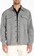 Liverpool Los Angeles Marled Flap Pocket Overshirt