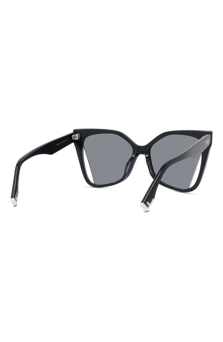 Fendi 'Fendi Way 55mm Geometric Sunglasses, Alternate, color,