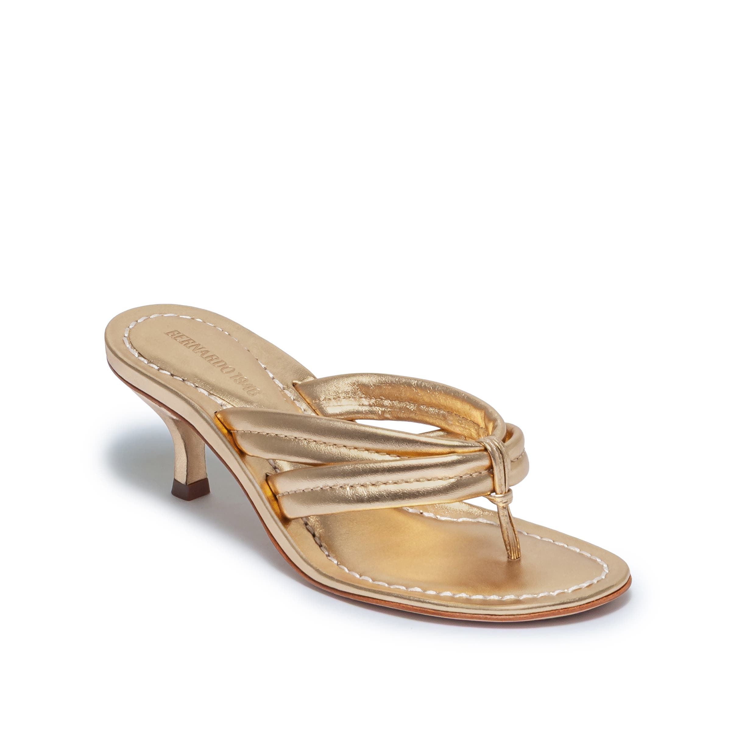 Miami 55 Kitten Heel, Alternate, color, GOLD