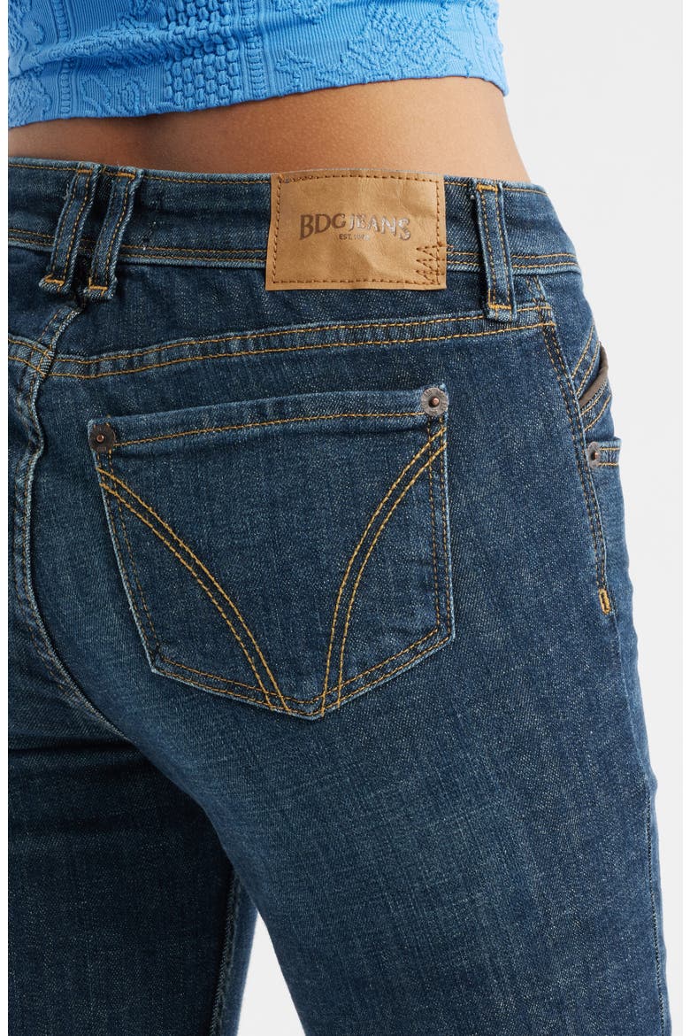 Brooke Low Rise Flare Jeans, Alternate, color, DARK VINTAGE