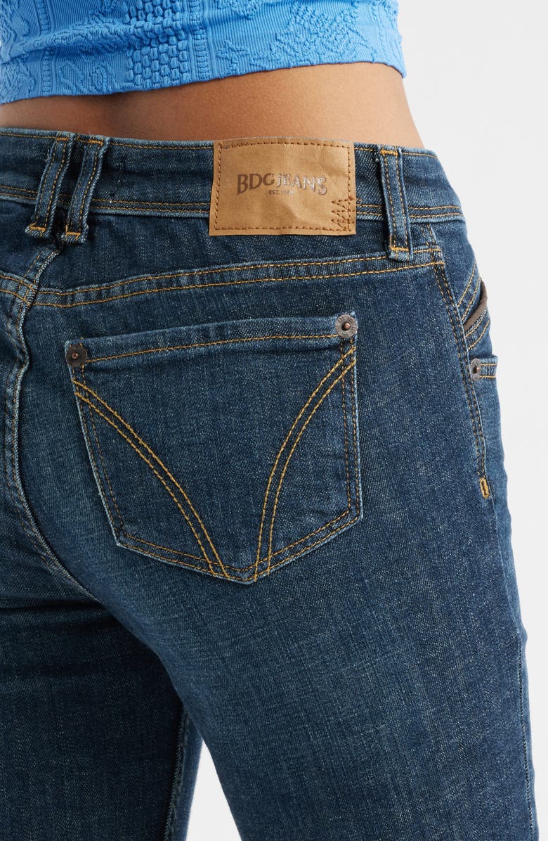 BDG Urban Outfitters Brooke Low Rise Flare Jeans, Alternate, color, Dark Vintage