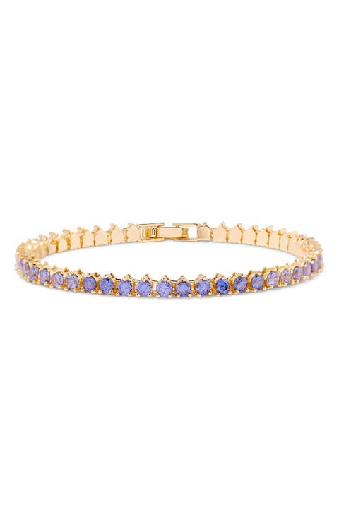 Isabella Birthstone Tennis Bracelet