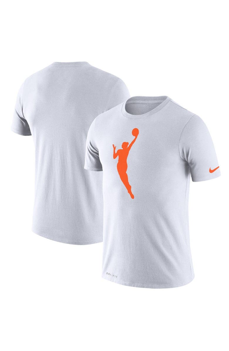 Nike Men's Nike White WNBA Logo Performance T-Shirt, Main, color,