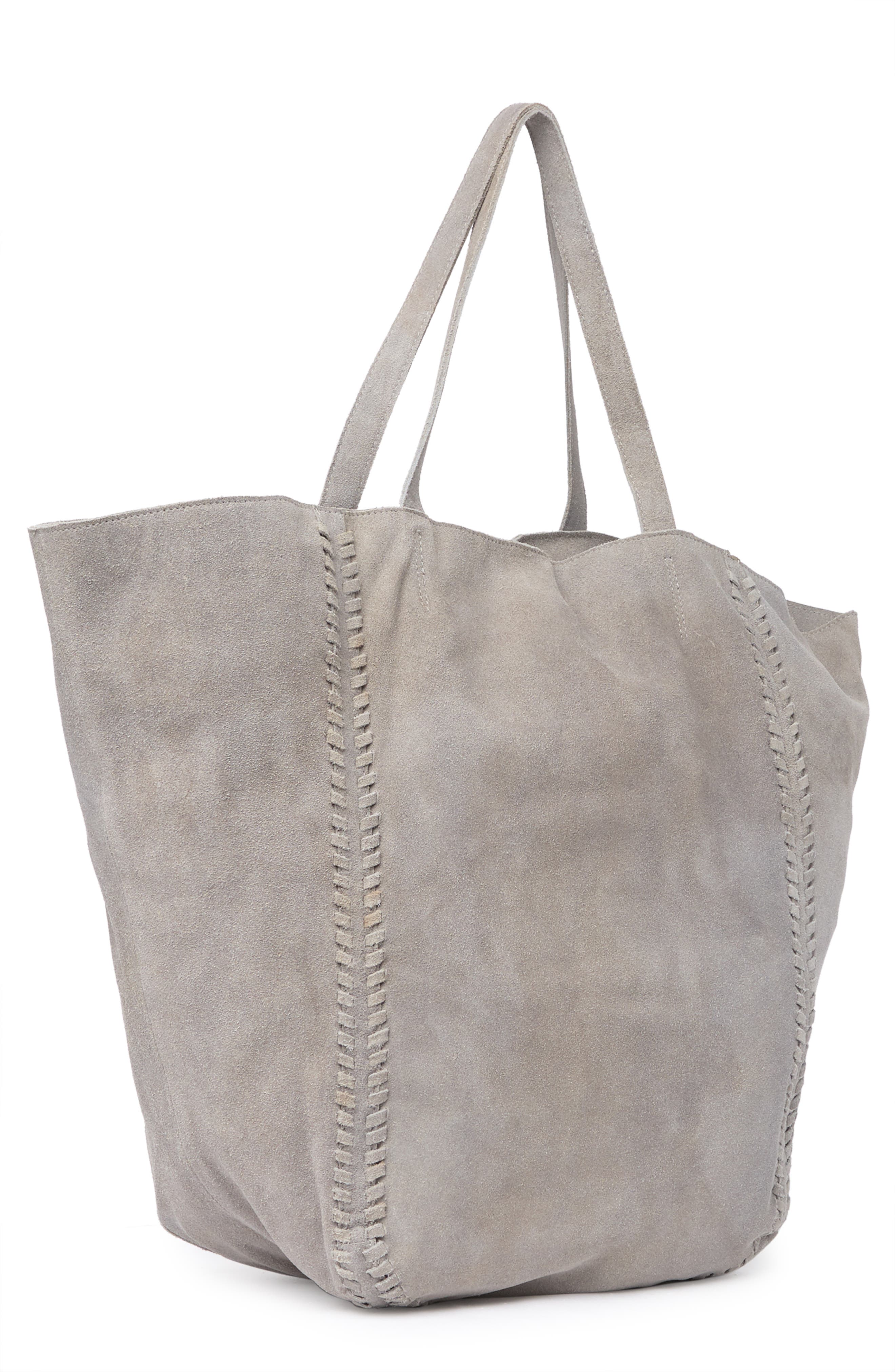 DAY & MOOD Day and Mood Gia Suede Tote Bag, Alternate, color, 