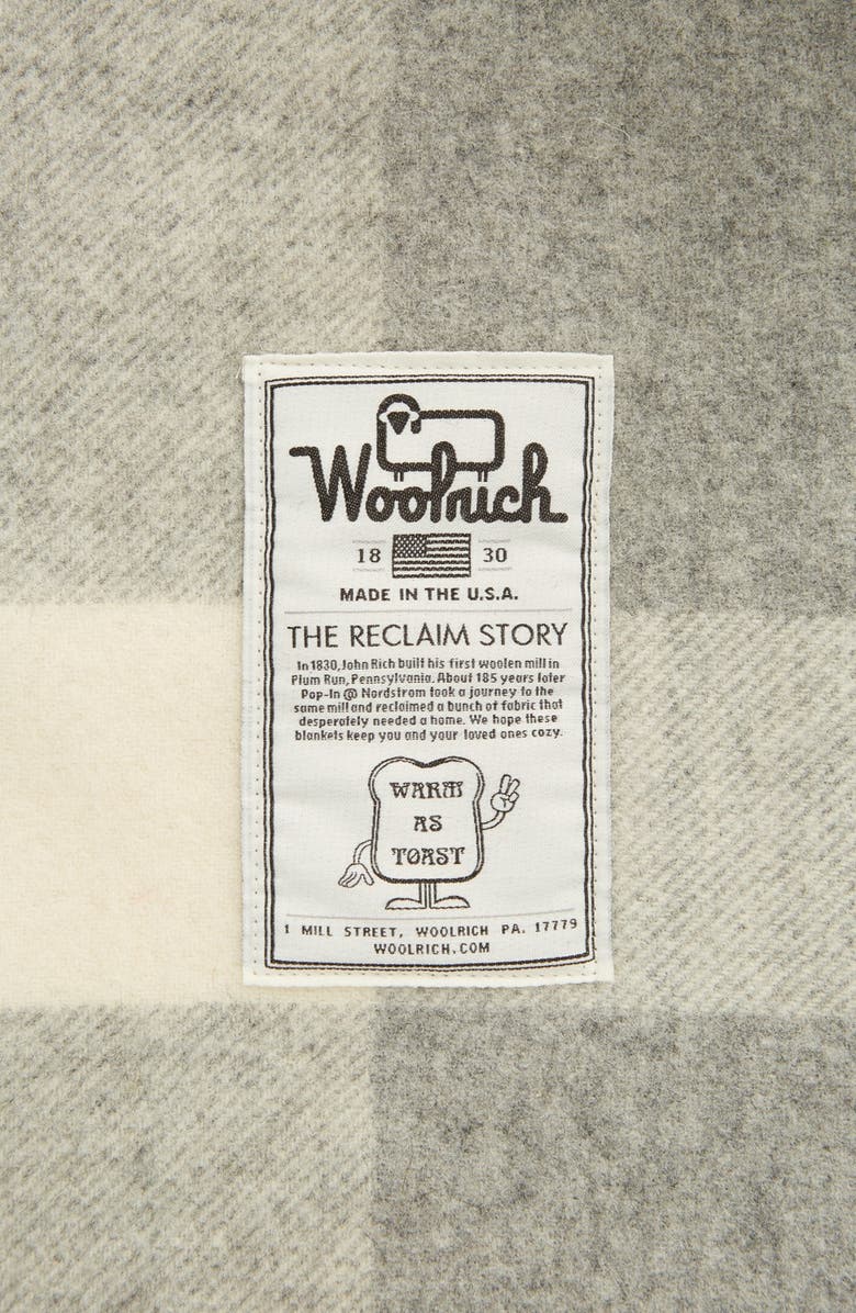 Woolrich Wool Blend Blanket, Alternate, color,