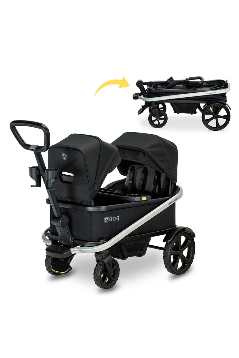 Renegade™ Canopy Stroller Wagon, Alternate, color, NIGHTFALL