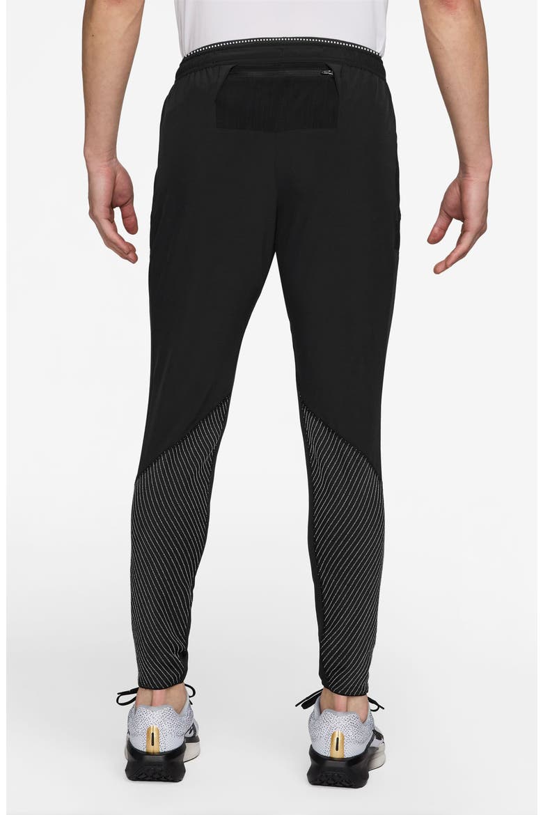 Dri-FIT Running Pants with Reflective Accents, Alternate, color, BLACK/ REFLECTIVE SILVER